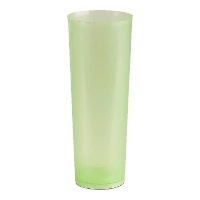 Buizen van gekleurd plastic met een capaciteit van 300 ml - 6 stuks