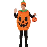 Kinder Halloween pompoen kostuum