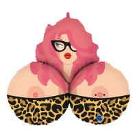 Mrs.B Borstballon 89 cm - Grabo