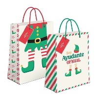 Cadeautas van 14 x 11,5 x 6,7 cm van officiële elf-assistent - 1 stuk