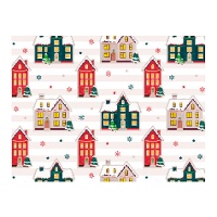 Doos voor Kersthuisjes Snoep 18 x 13,5 x 7,5 cm