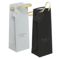 Wijntas 33 x 10 x 12 cm Laten we samen toasten - 1 stuk