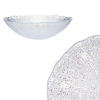 Glazen Fruitschaal 30,5 x 30,5 x 8,6 cm - Vivalto