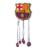 Piñata de FC Barcelona escudo de 40 x 40 cm