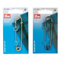 Kiltspeld van 7,6 cm messing - Prym - 1 stuk