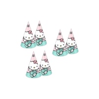 Hello Kitty Hoeden - 6 Stuks