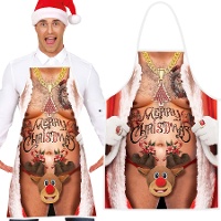 Stout Kerstman Schort