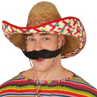 Mexicaanse hoed van 50 cm met patroon