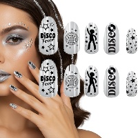 Disco kunstnagels - set van 12
