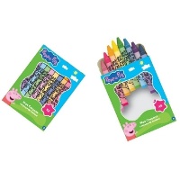 Peppa Pig-waskrijtjes in 8 kleuren - 4 doosjes