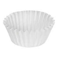 Witte bonboncapsules 2,3 - 100 stuks