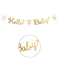 Guirlanda 'Hello Baby' van 1,60 m