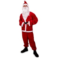 Premium Klassieke Kerstman Kostuum voor Volwassenen