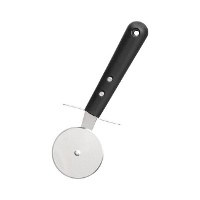 Pizzasnijder 20 cm, zwart