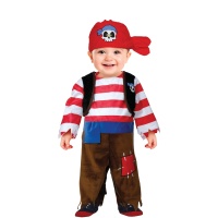Leuk piratenkostuum voor baby's