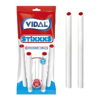 Aardbeienroomwittel drop gevuld - Ritme aardbei-room Vidal - 90 gr