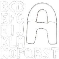 Alfabet uitsnijders per letter - Wilton - 1 letter