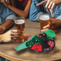 Drinkspel met draaischijf
