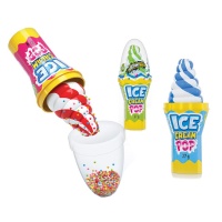Snoepje in de vorm van een ijsje met gemengde smaken van 27 gr