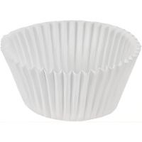 Witte cupcake vormpjes 4,8 cm - 60 stuks