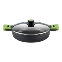 Braadpan 28 x 6,3 cm Prior met deksel - Bra