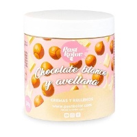 Witte chocolade en hazelnootcrème 300 gr - Pastkolor