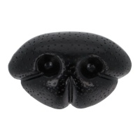 Neus voor Amigurumis van 1,2 cm zwart - 1 stuk