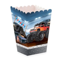 Hoge Monster Trucks doos - 12 stuks