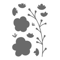 Assorti van Bloemen en Tak Stansmessen - Artemio - 11 stuks