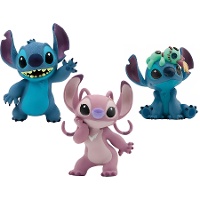 Stitch-taartfiguren - set van 3