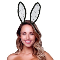 Sexy haarband met konijnenoren