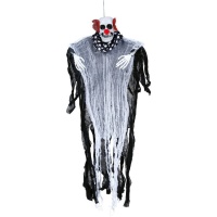 80 cm clown hanger met rode neus