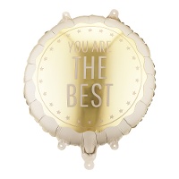 Folieballon 'You are the best' - 35 cm