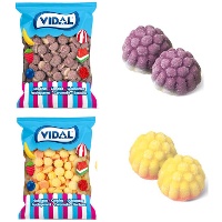 Kusjes van custard of braamroom 1 kg