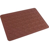 Siliconen bakmat voor macarons 40 x 30 cm - Pastkolor