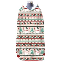Sneeuwpop hoodie deken