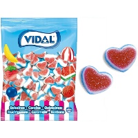 Blauw en rood hart - Zoet hart Vidal - 1,5 Kg