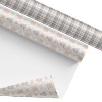 Nordic cadeaupapier 2,00 x 0,70 m - 1 stuk