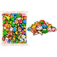 Chocolaatjes met kerstmotieven, 1 kg