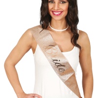 Gouden 'Bride to be' sjerp