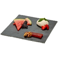 Leisteen serveerbord 25 x 25 cm