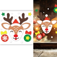 Gel-Adhesieve Rendier Decoratie