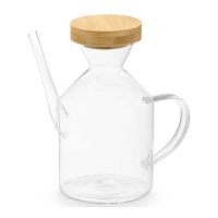 Oliekannetje van 600 ml met bamboe dop