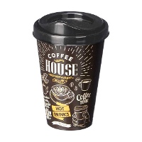 Koffiebeker voor onderweg van 0,4 L