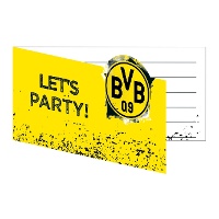 Uitnodigingen van BVB Dortmund - 8 stuks