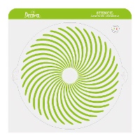 Spiraalstencil 25 cm