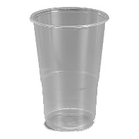 Doorzichtige plastic bekers van 300 ml - 25 stuks