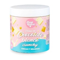 Crunchy witte chocolade crème van 300 gr - Pastkolor