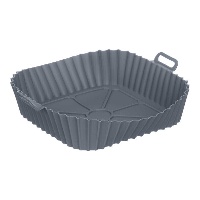 Vorm van 20,5 cm voor vierkante siliconen luchtfriteuse van 2,5 tot 5 L