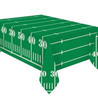 Tafelkleed met Rugby Touch Down veld van 1,20 x 1,80 m